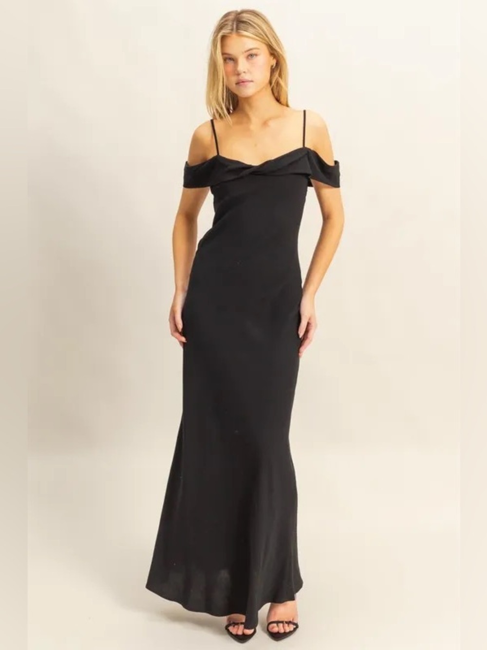 HYFVE FLATTERING FIT CAMI MAXI DRESS